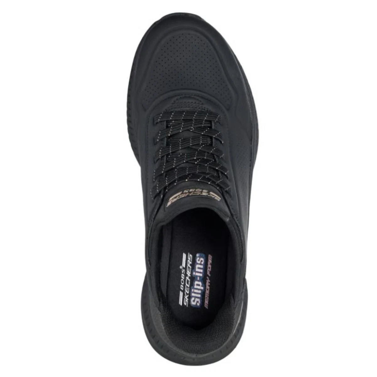 Női szabadidőcipők SKECHERS Bobs Squad 4 Key Look Slip-Ins W white · záber 4