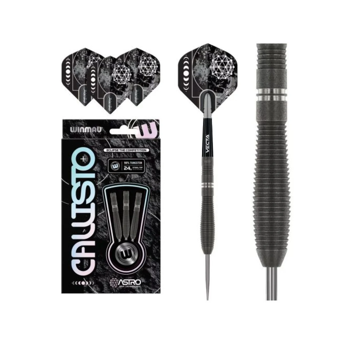 Dart szett Winmau steel Callisto 02, 24g, 90% · záber 5
