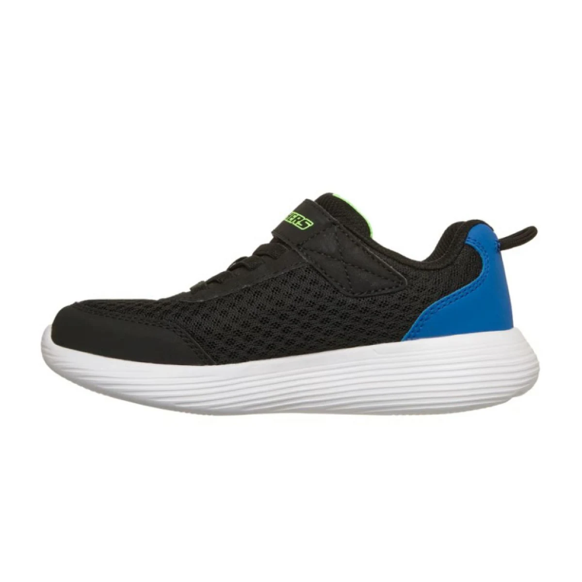 Fiú szabadidőcipők SKECHERS Go Run 400 V2 K black blue lime · záber 3