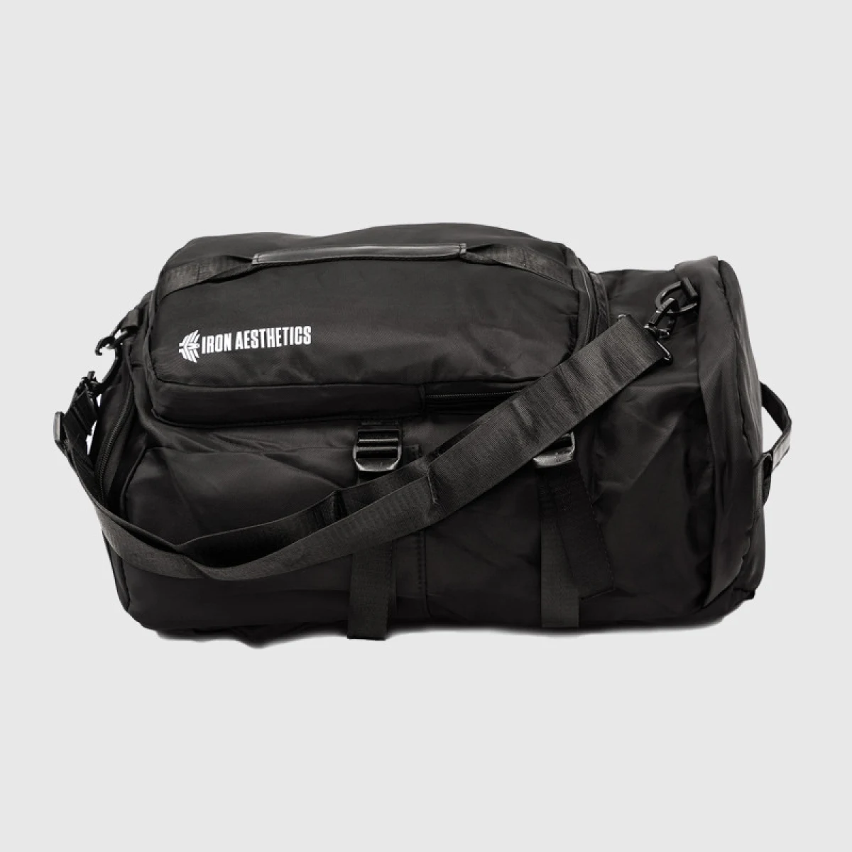 Sporttáska Iron Aesthetics Portable 2in1, fekete · záber 2