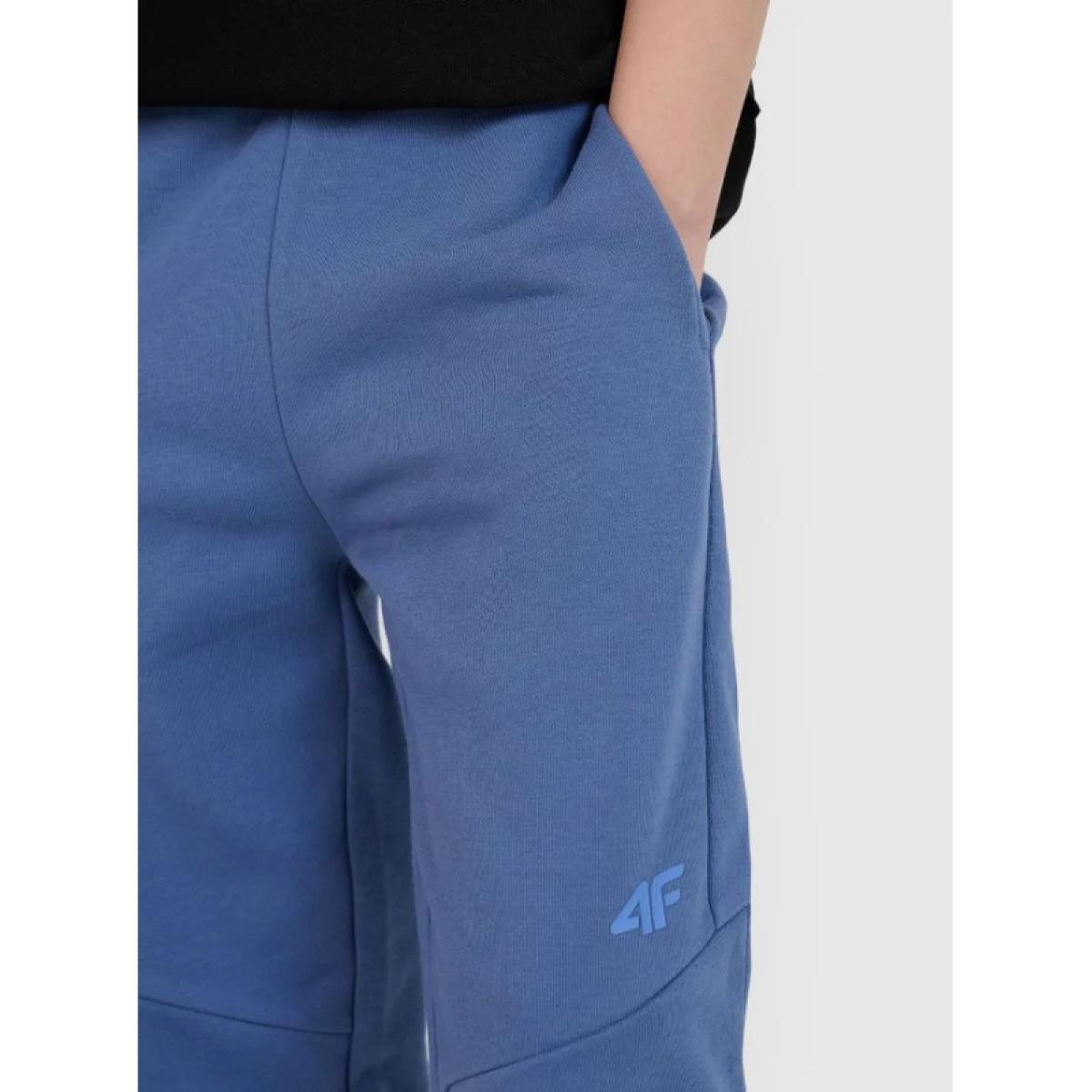 Fiú melegítő nadrágok 4F JUNIOR TROUSERS CAS M1103-33S-BLUE · záber 4