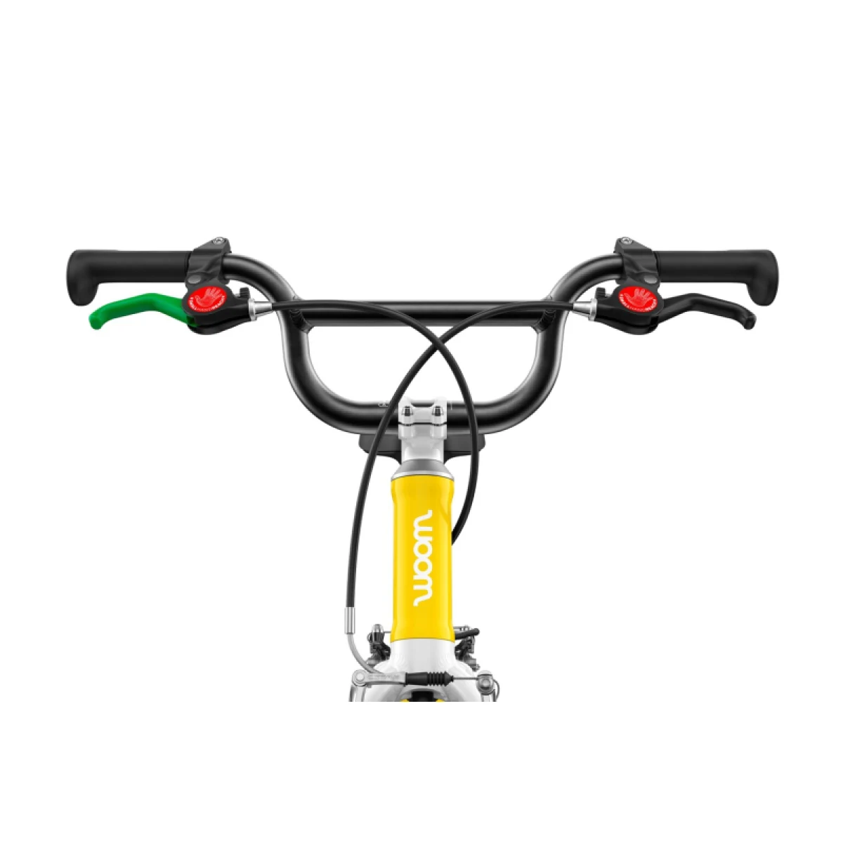 Gyerek városi kerékpár WOOM GO 3 Automagic, vibrant yellow · záber 3