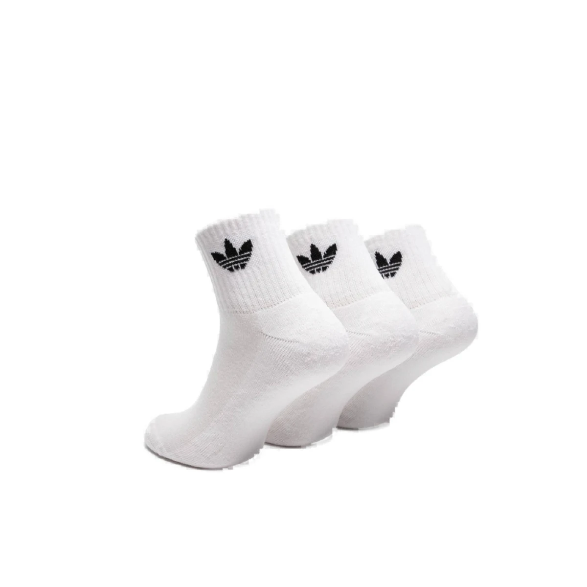 Zoknik ADIDAS ORIGINALS 3 PACK - MID ANKLE SCK-WHIT · záber 2