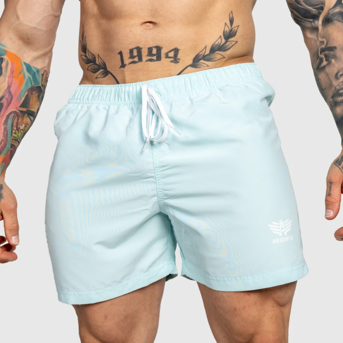 Férfi úszóshort Iron Aesthetics Sunshine, ice mint · záber 2