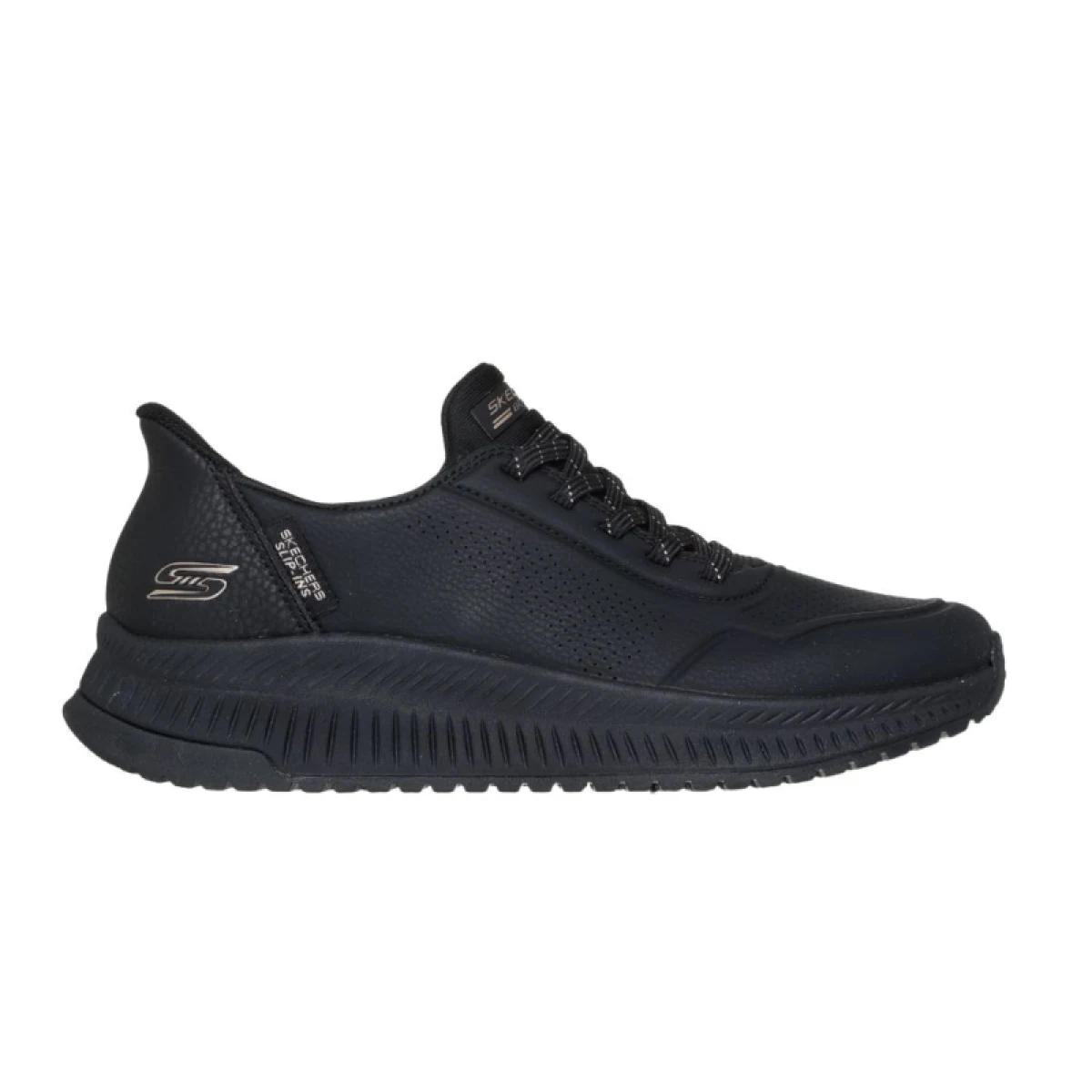 Női szabadidőcipők SKECHERS Bobs Squad 4 Key Look Slip-Ins W white · záber 2