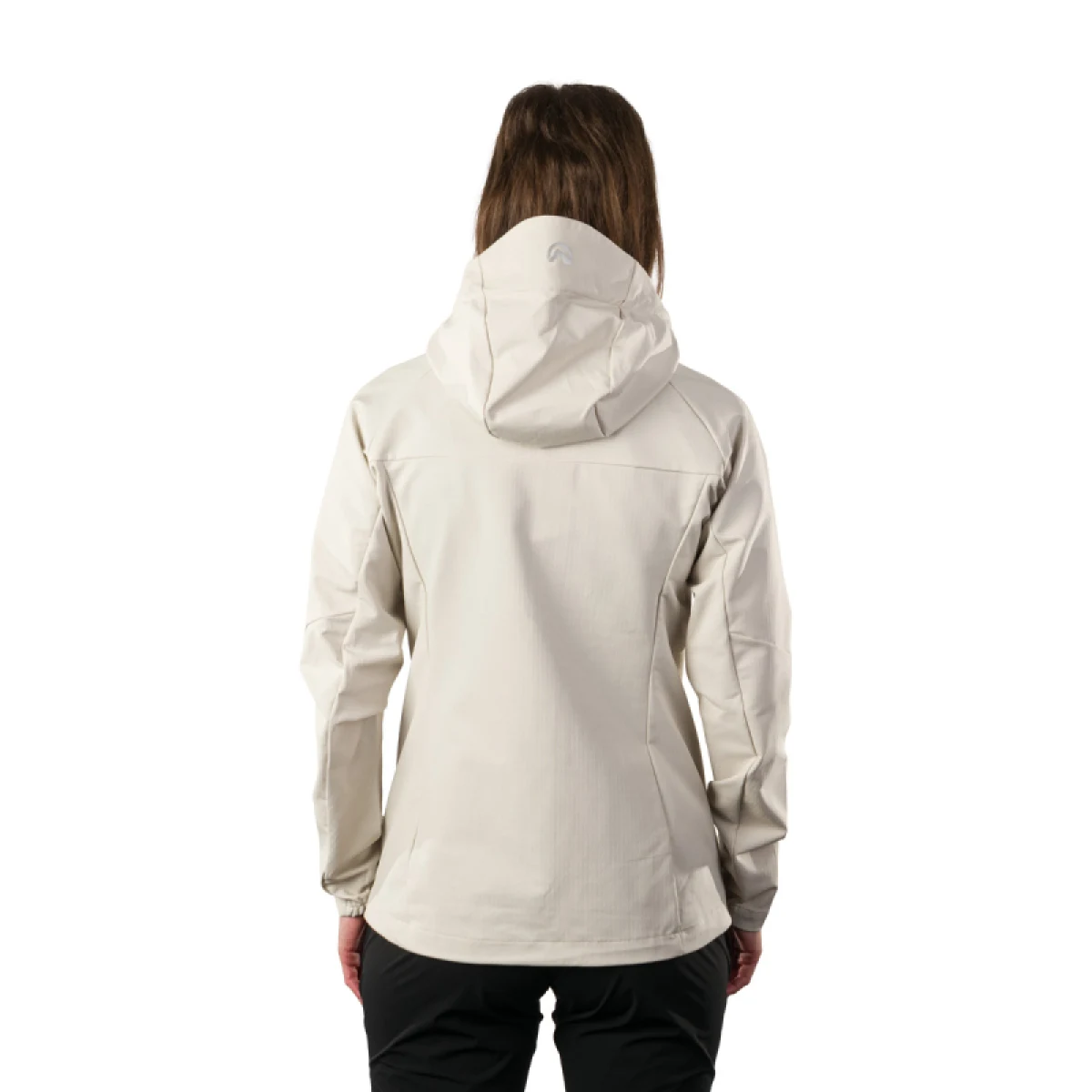 Női túrázó Softshell kabát kapucnival NORTHFINDER DESTINEY-529creamwhite · záber 5