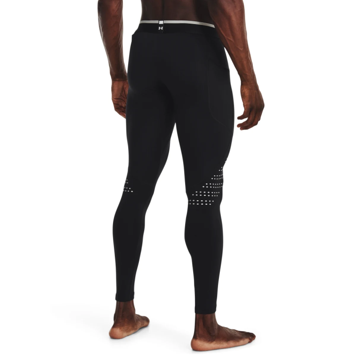 Férfi kompressziós leggings UNDER ARMOUR UA ColdGear Armour Novelty Legging-BLK-1373833-001 · záber 2