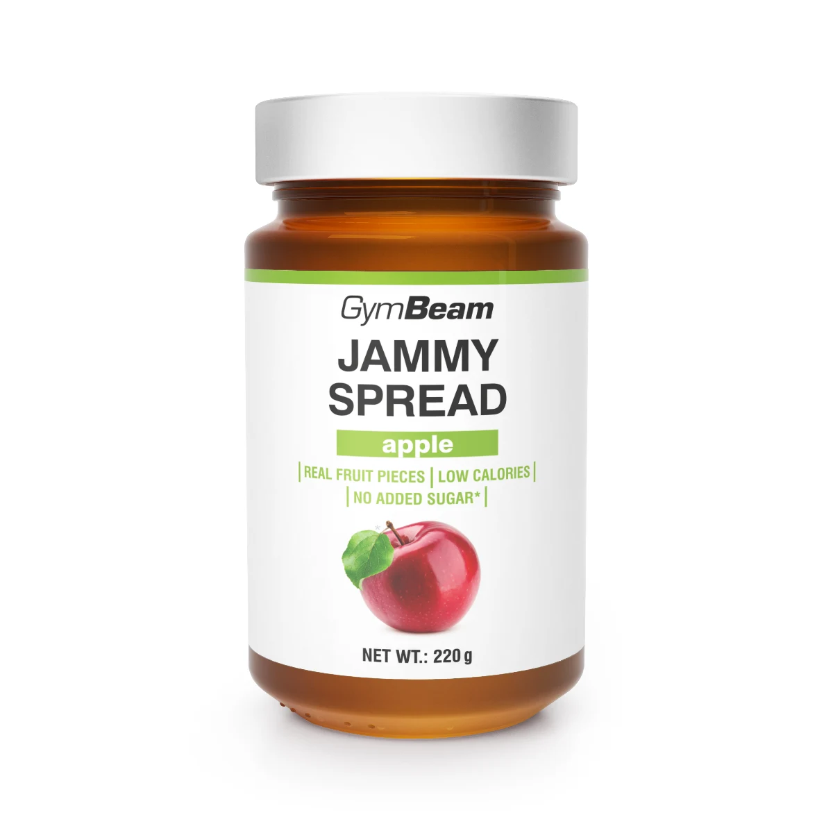 GymBeam Jammy Spread - Korcsoport: Felnőtt | Íz: Alma | Tömeg: 0,22 g | Csomag: 6 · záber 1