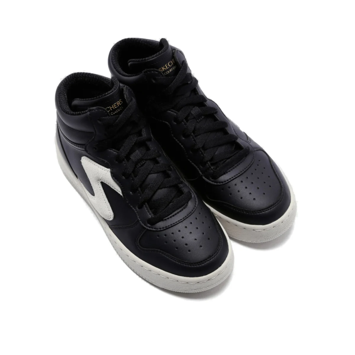 Női szabadidőcipők SKECHERS Sport Court 92 Last Strike black · záber 4