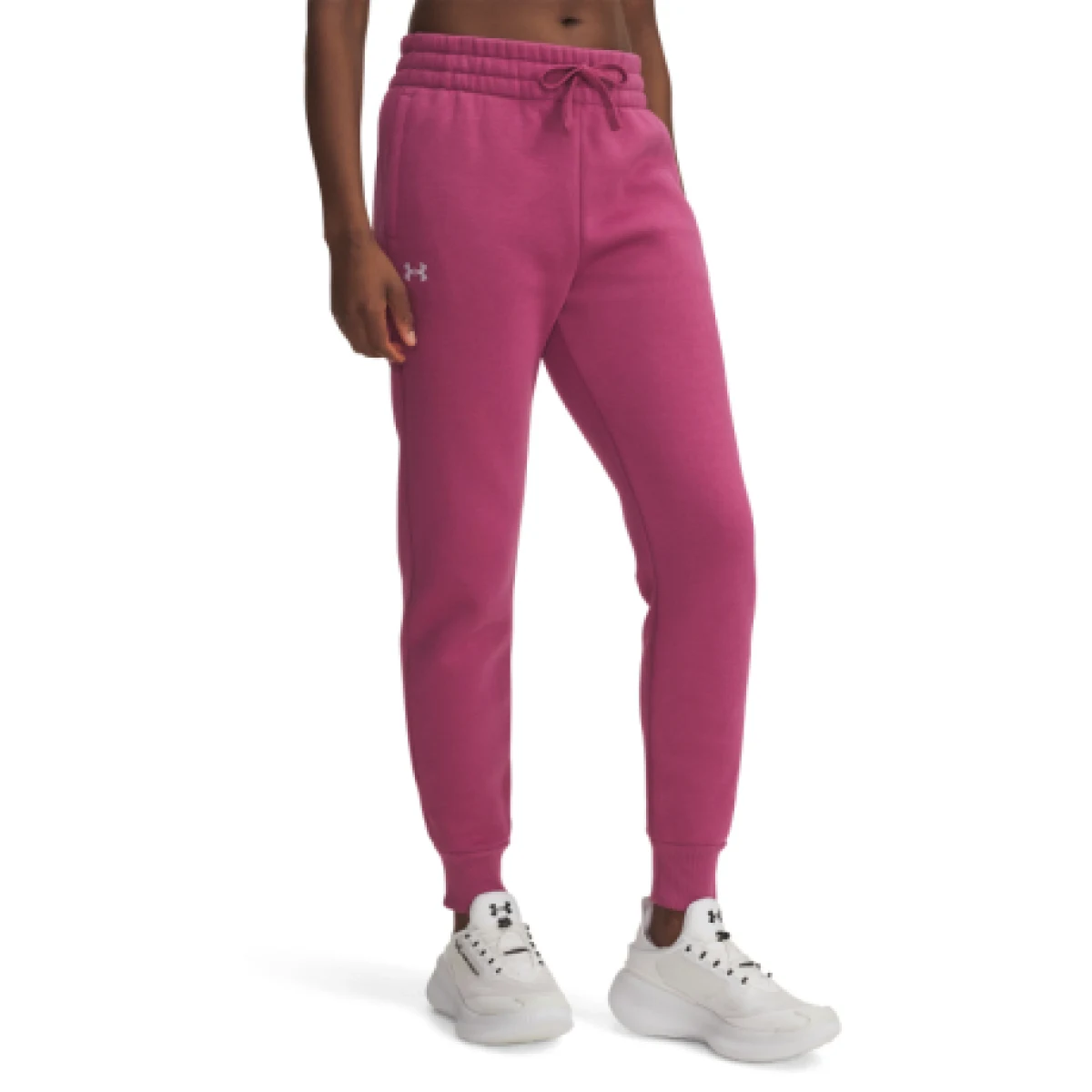 Női bélelt melegítőnadrágok UNDER ARMOUR UA Rival Fleece Jogger · záber 4