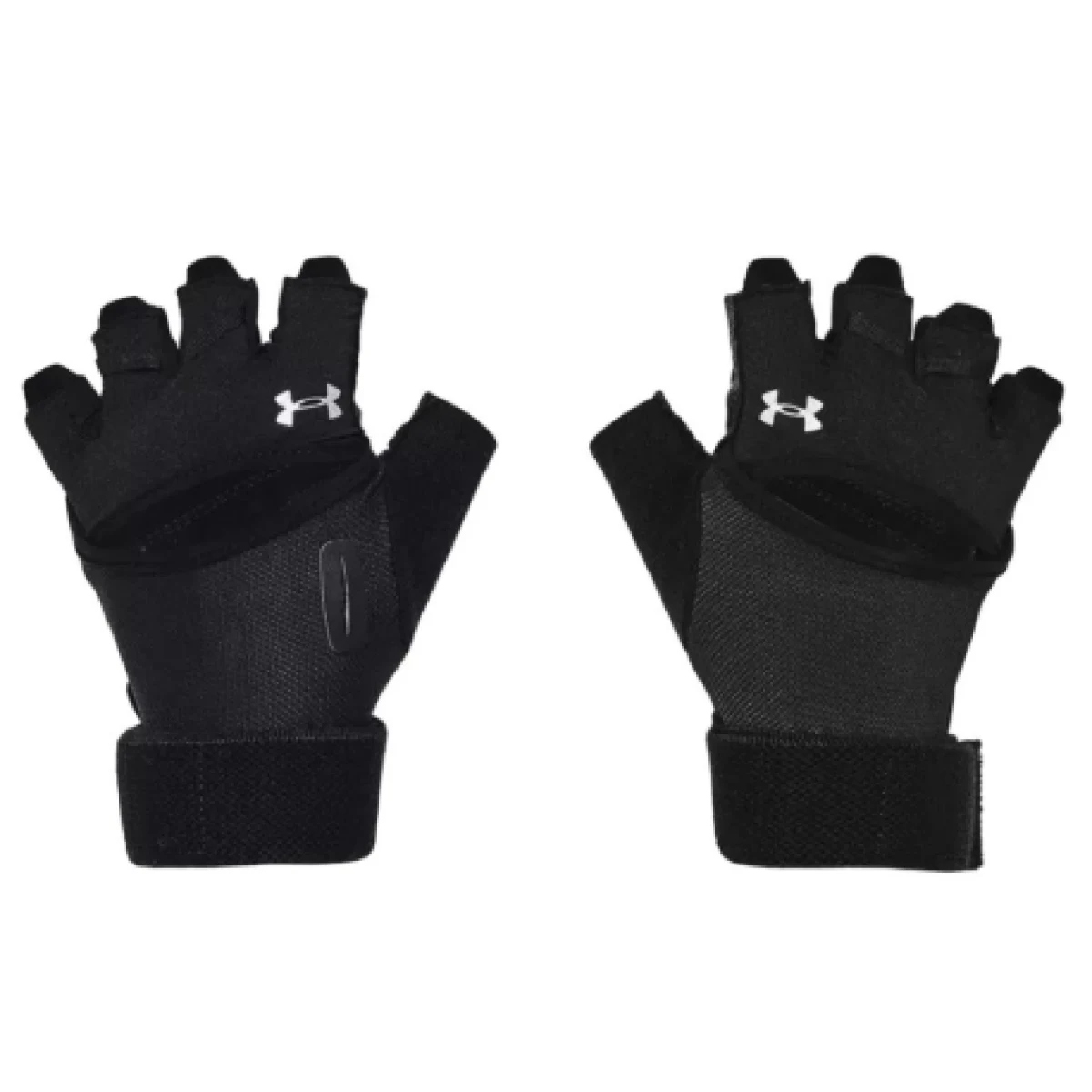 Női kesztyűk UNDER ARMOUR W WEIGHTLIFTING GLOVES-BLK · záber 1