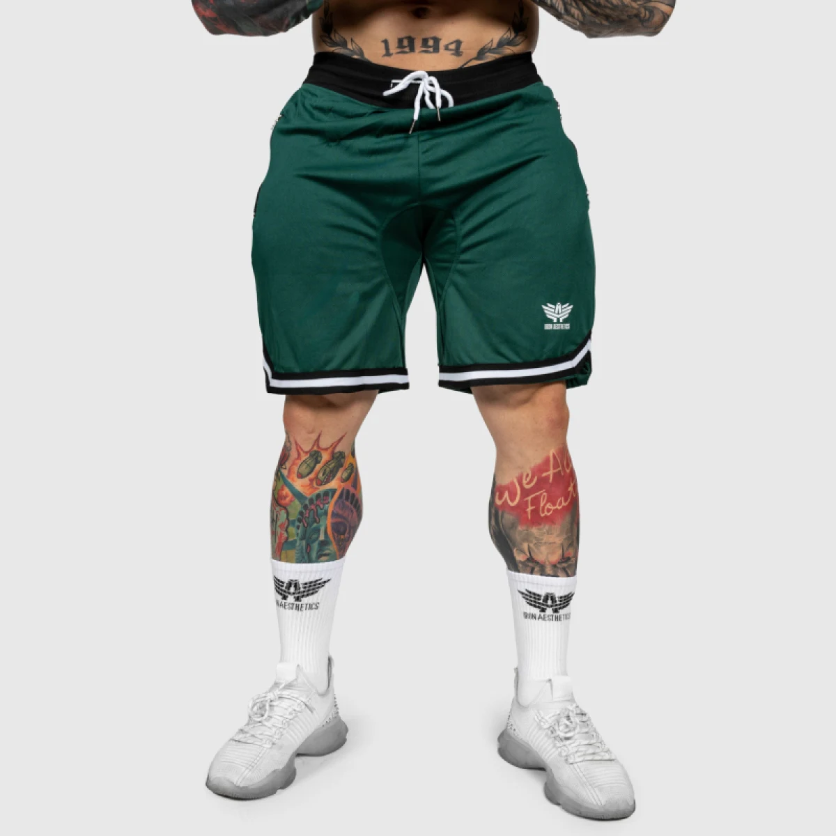 Edzőshort Iron Aesthetics Unleash, zöld · záber 2