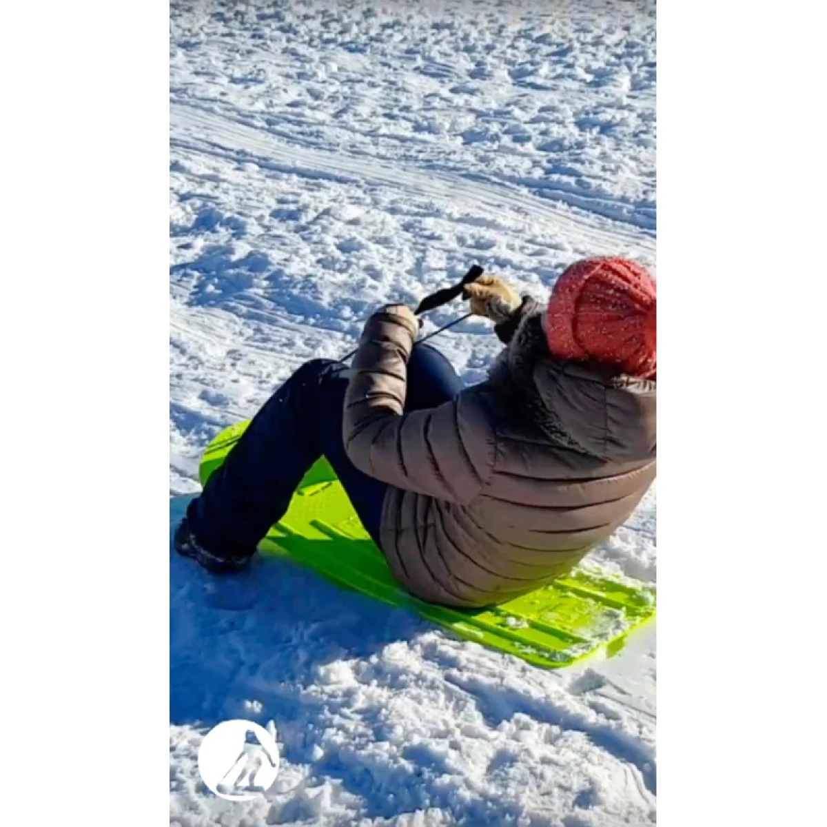 Sikló AXISKI MklI Ski board - universal snow - sand - icing green · záber 4