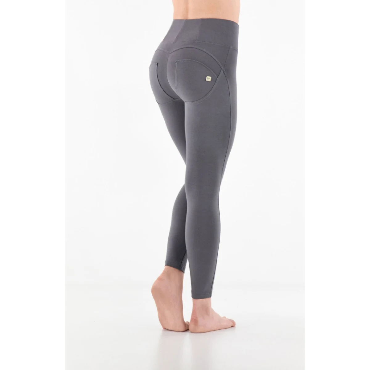 Női jeggings nadrág FREDDY WR.UP® skinny push up organic cotton trousers with high waist-Grey · záber 9