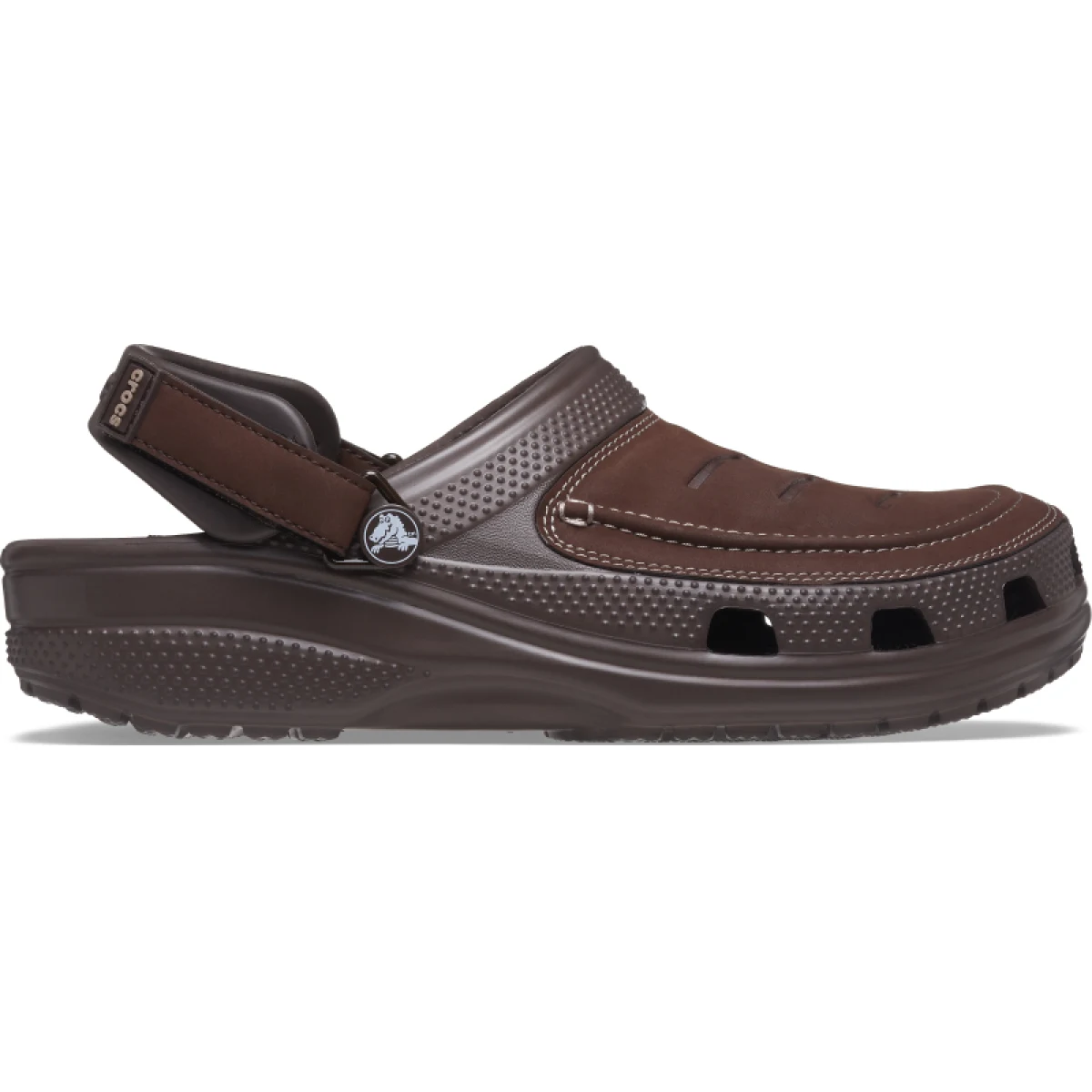 Férfi krokszik (szabadidőcipő) CROCS Yukon Vista II LR Clog M espresso mushroom · záber 2