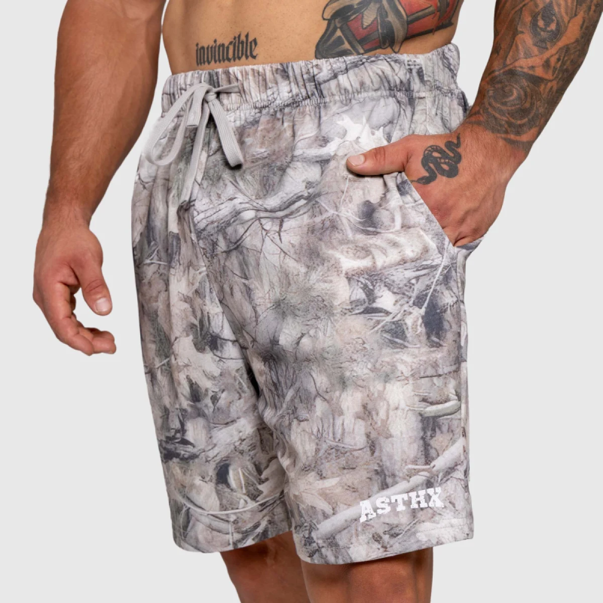 Férfi short Iron Aesthetics Camo tree, light · záber 2