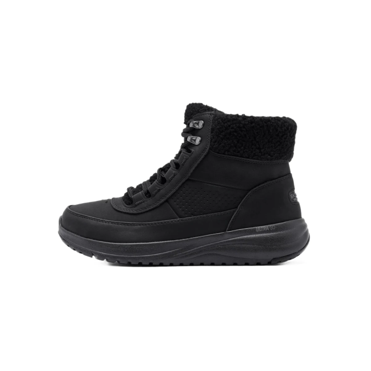 Női bokacsizmák télen SKECHERS Stellar Alpine Adventure WP W black black · záber 4