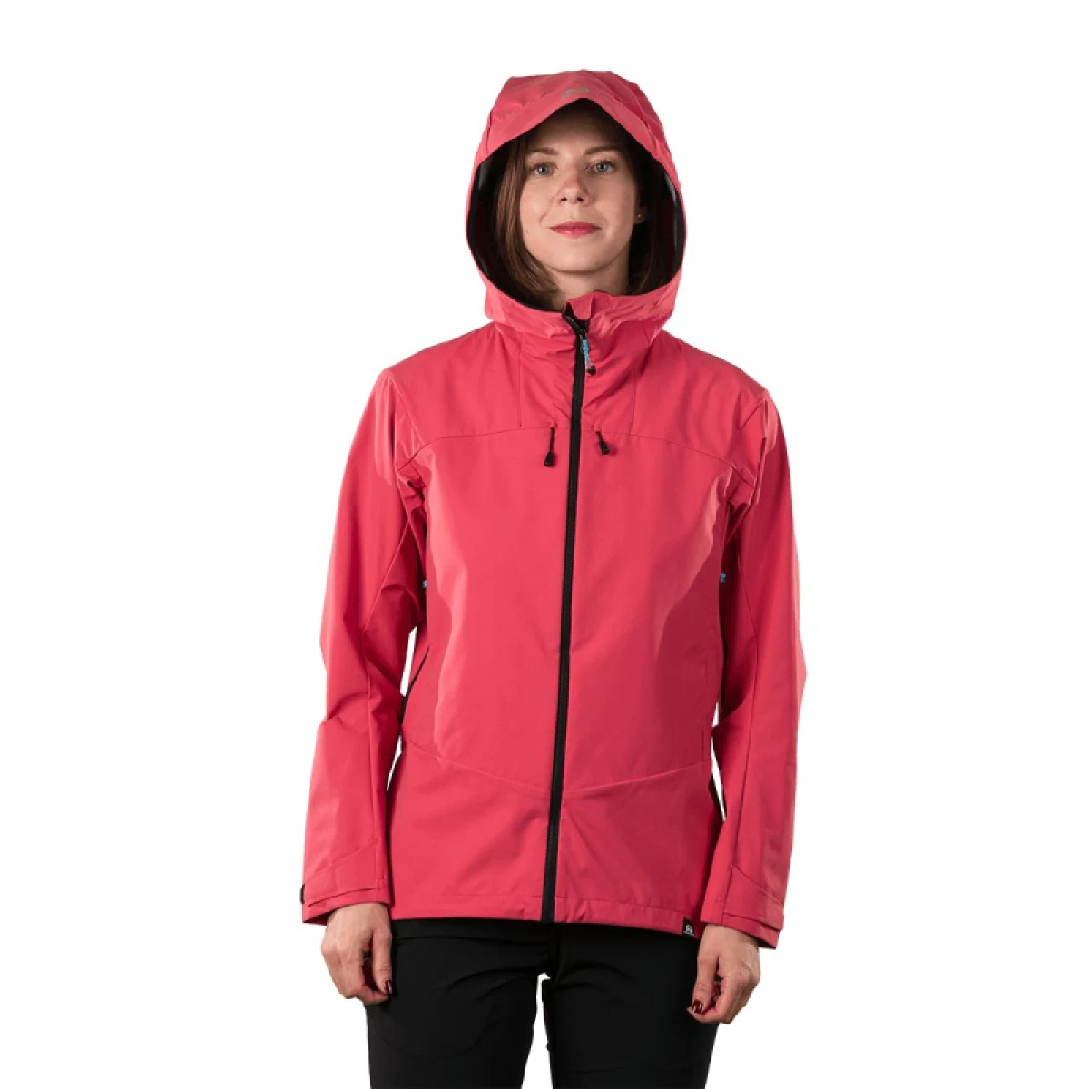 Női túrázó Softshell kabát kapucnival NORTHFINDER SHYANN 490coral · záber 3