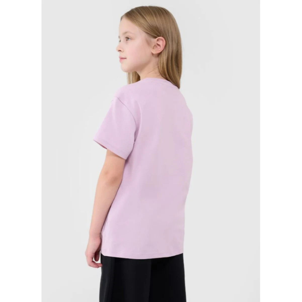 Lány póló rövid ujjú 4F JUNIOR TSHIRT F2326-56S-LIGHT PINK · záber 3