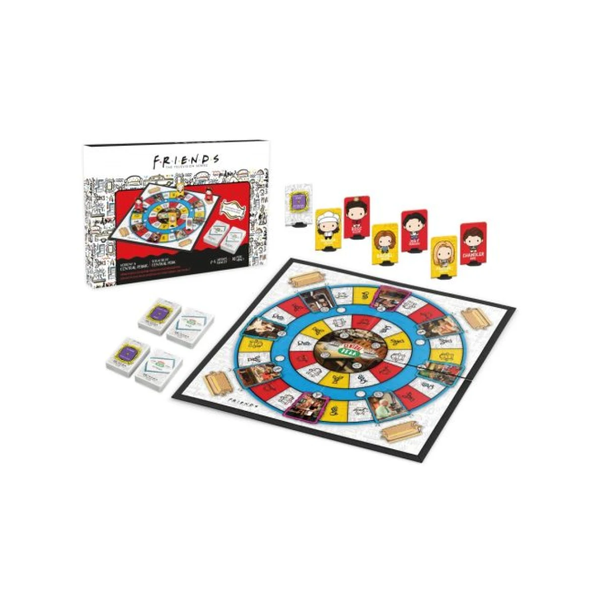 JÓBARÁTOK (FRIENDS) SOROZAT : Verseny a Central Perkig - társasjáték · záber 2