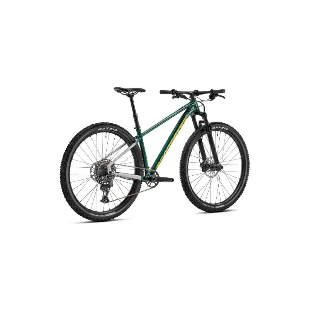 Túrázó kerékpár MONDRAKER Chrono DC R, british racing green yellow · záber 3