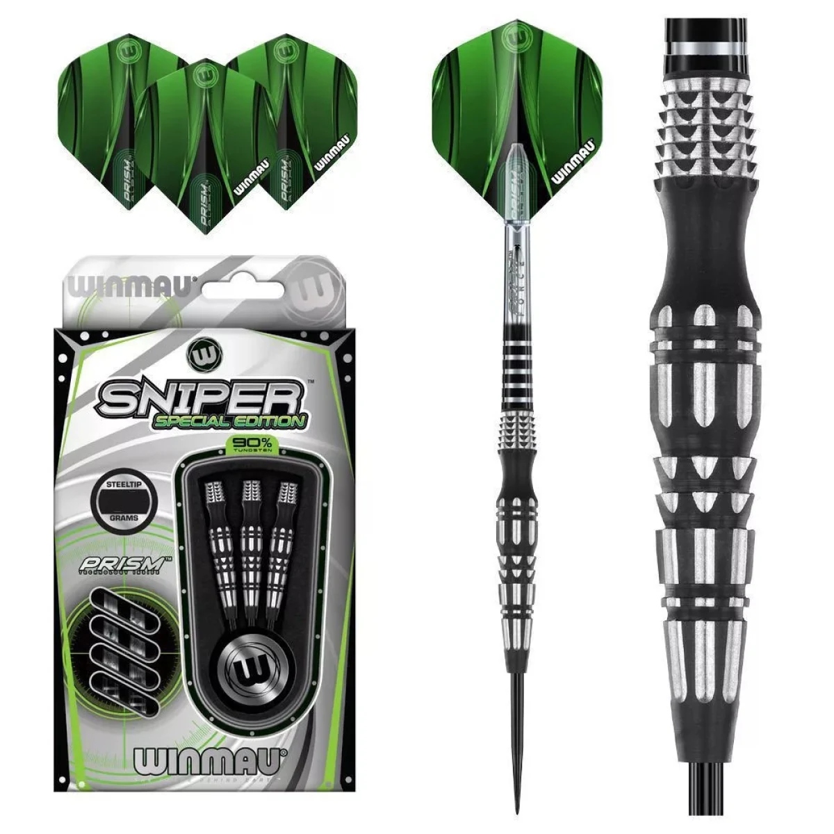 Dart szett steel Winmau Sniper Special Edition 22g, 90% · záber 4