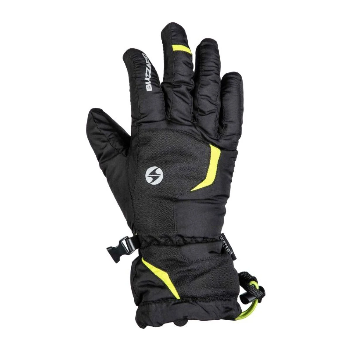 Junior síkes kesztyűk BLIZZARD Reflex junior ski gloves, black green - Pohlavie: Gyerek · záber 2