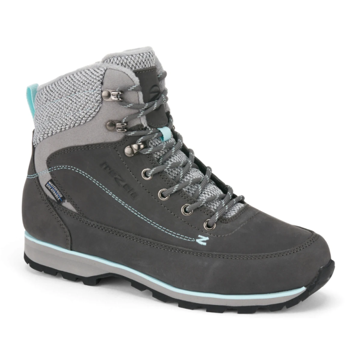 Női magas téli csizmák TREZETA Velvet Ws Wp, Grey Aquamarine · záber 2