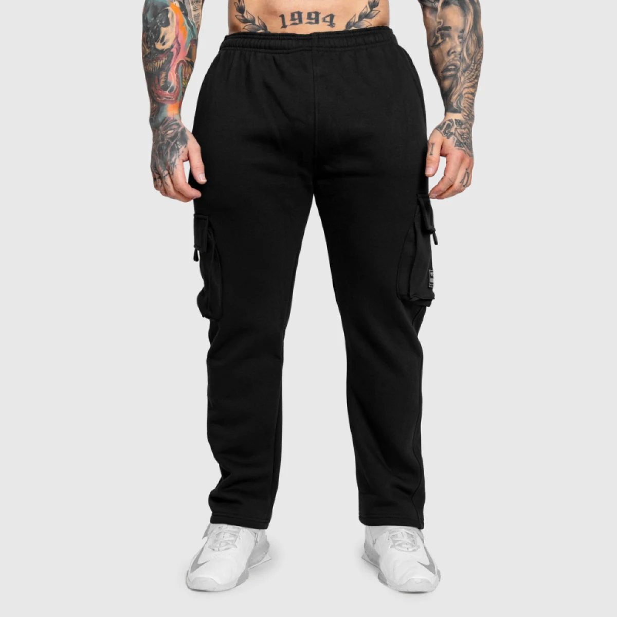 Férfi melegítőnadrág Iron Aesthetics Utility, fekete · záber 2