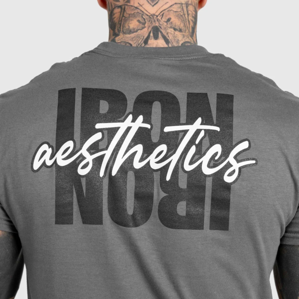 Férfi póló Iron Aesthetics Reflect, sötétszürke · záber 5