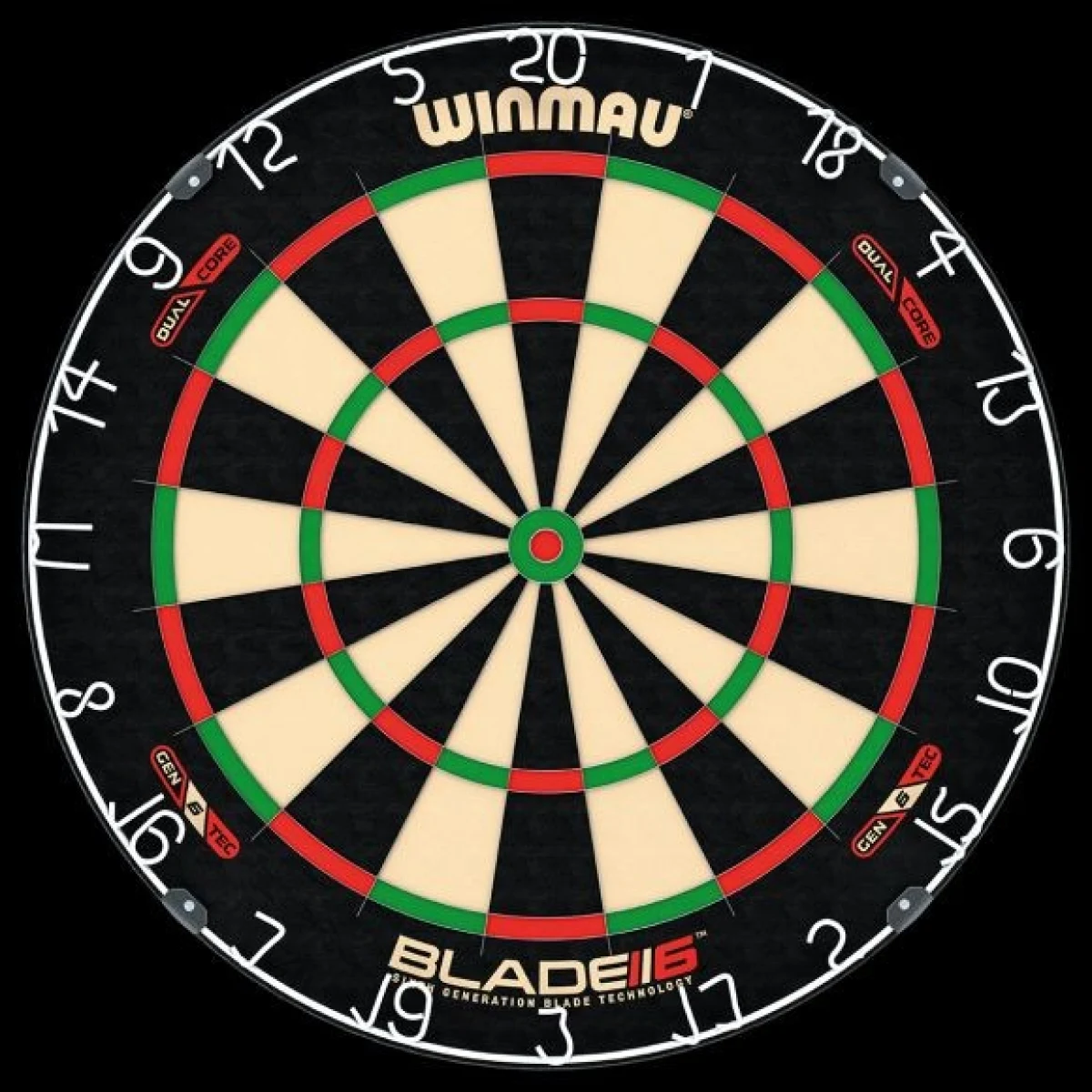 Winmau darts tábla, Blade 6 Dual Core, sisal · záber 1