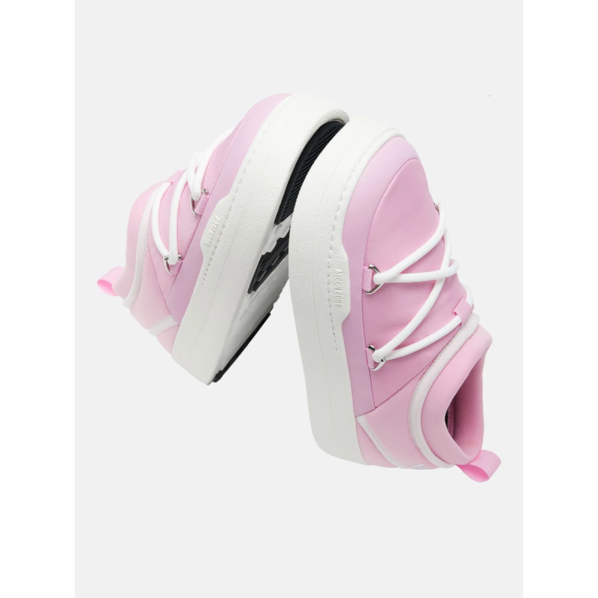 Alacsony téli cipők MOON BOOT MB PARK ICON J001 PINK · záber 2
