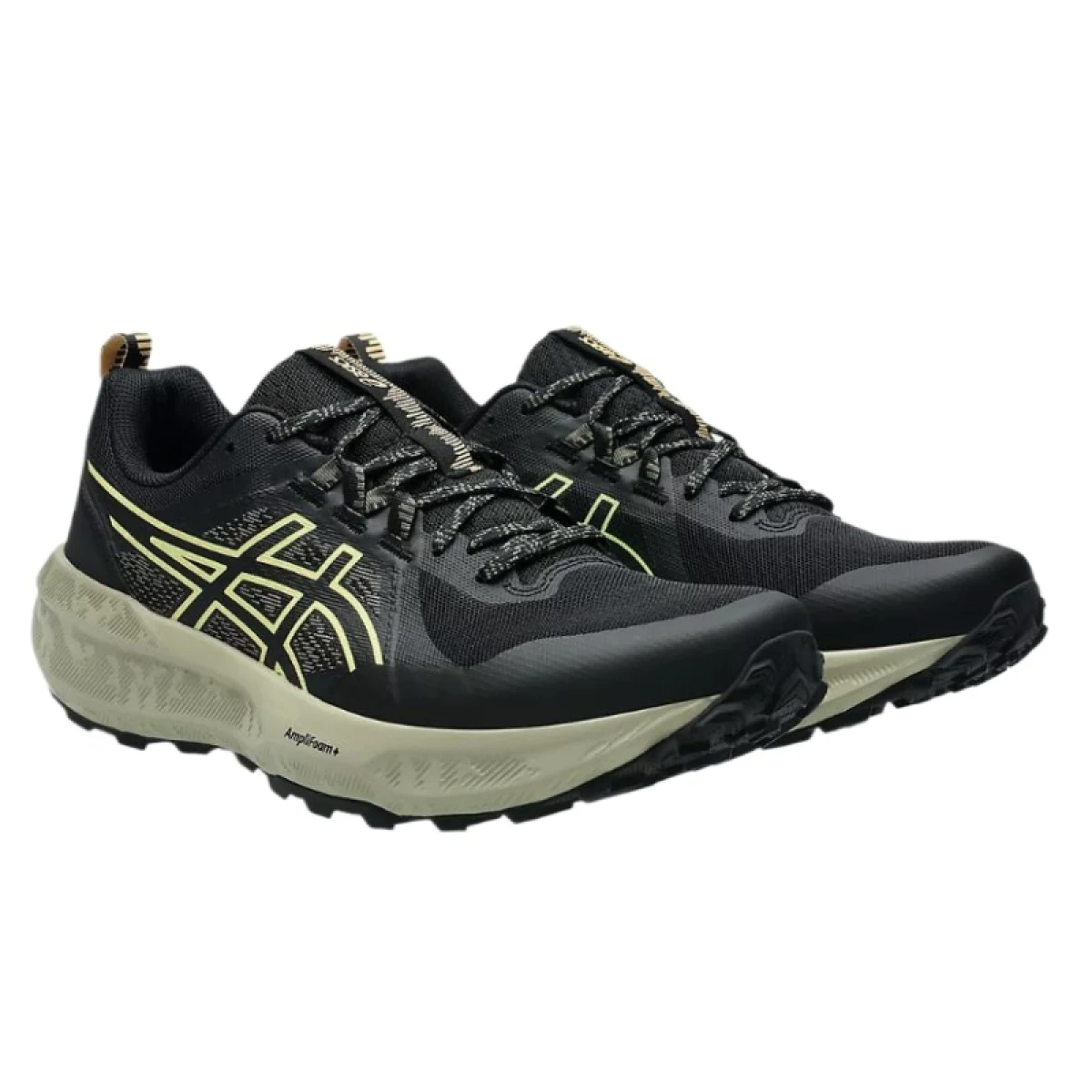 Férfi futó trail cipők ASICS Gel Sonoma 8 M black lime green · záber 4