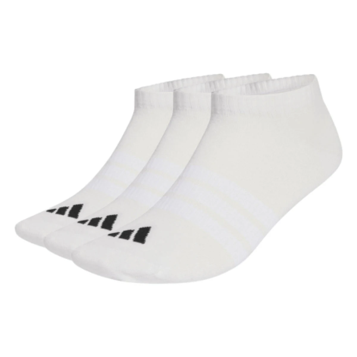 Zoknik ADIDAS 3PACK-T ESS LOW 3P WHITE WHITE BLACK · záber 1