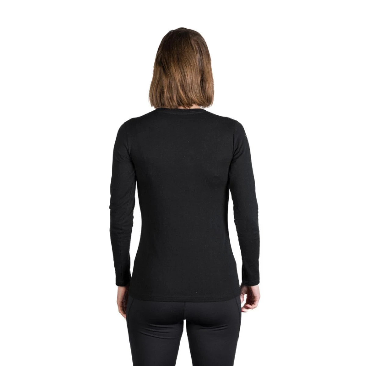 Női túrázó hosszú ujjú póló NORTHFINDER SHARI-269black · záber 4