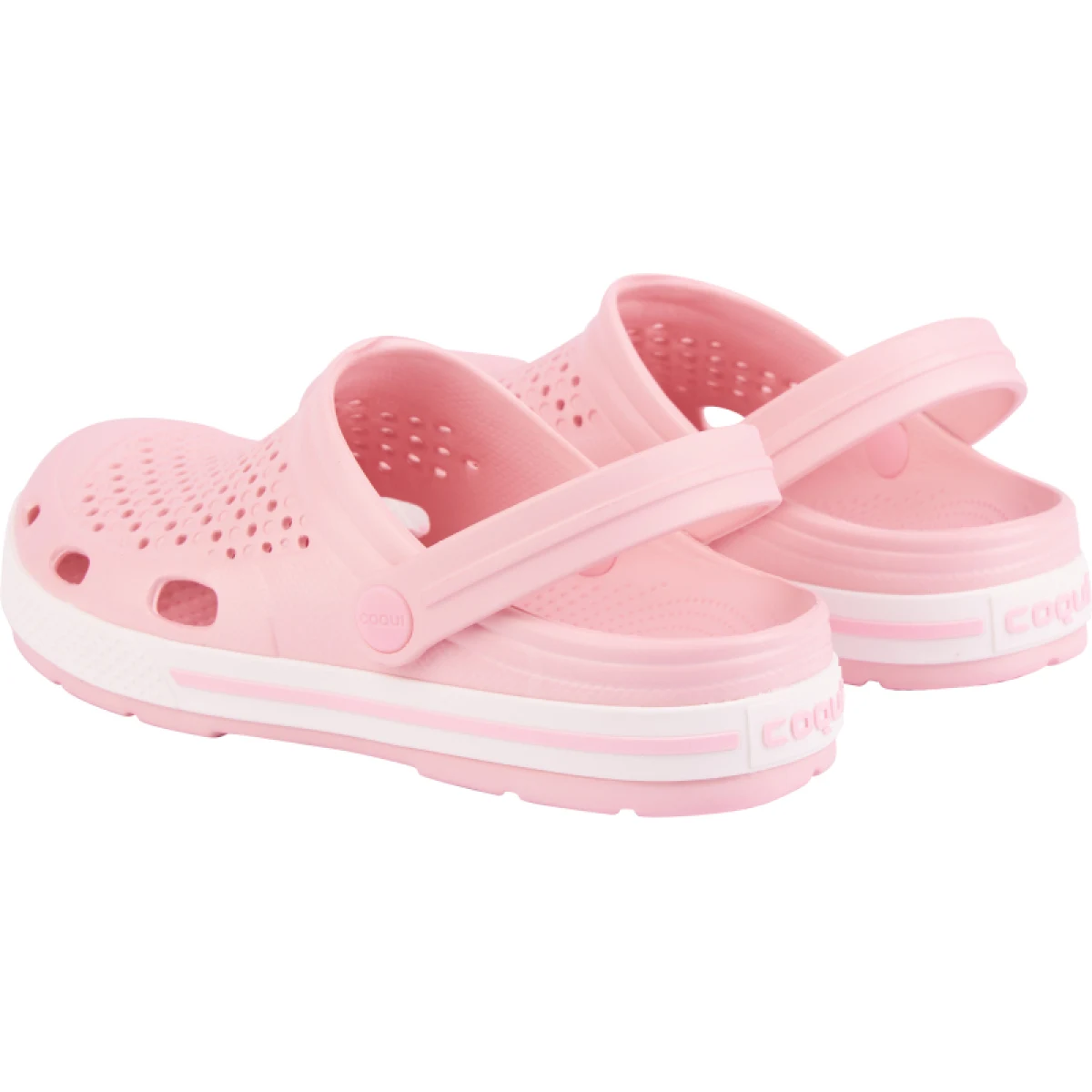 Női krokszi (szabadidő lábbeli) COQUI Lindo W pink white · záber 4