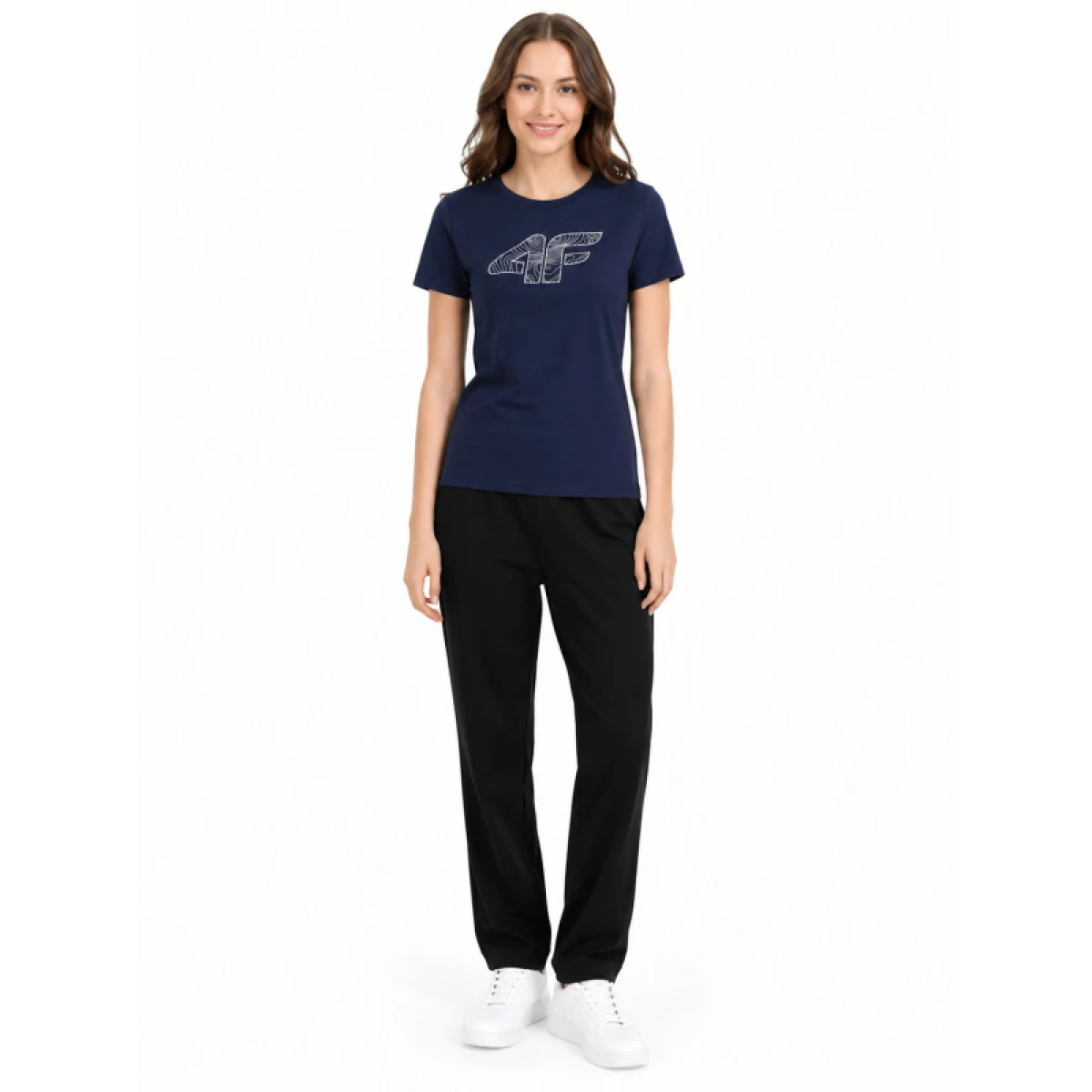 Női rövid ujjú póló 4F TSHIRT F3309-31S-NAVY · záber 4