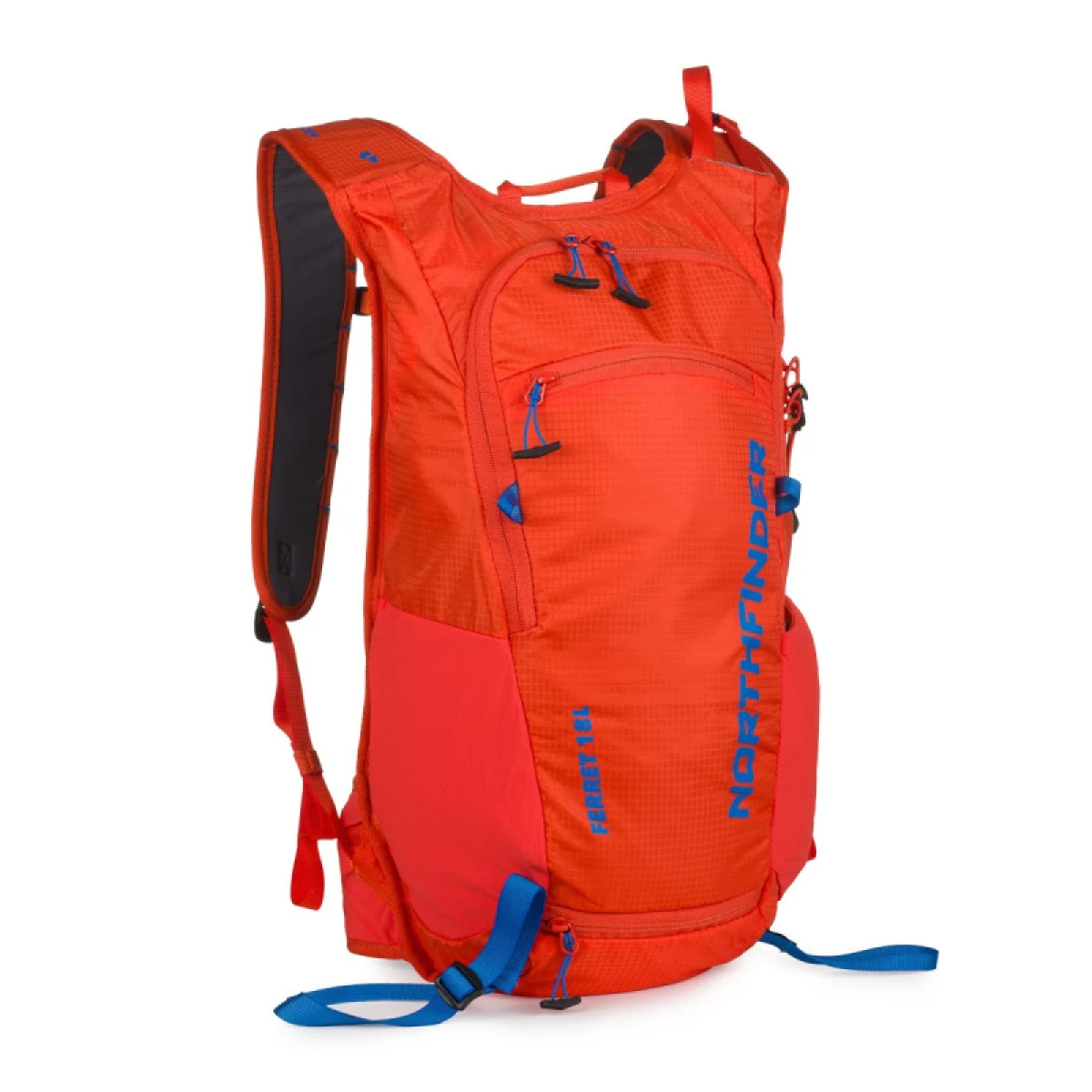 Síelés hátizsák NORTHFINDER FERRET-363-redorange · záber 2