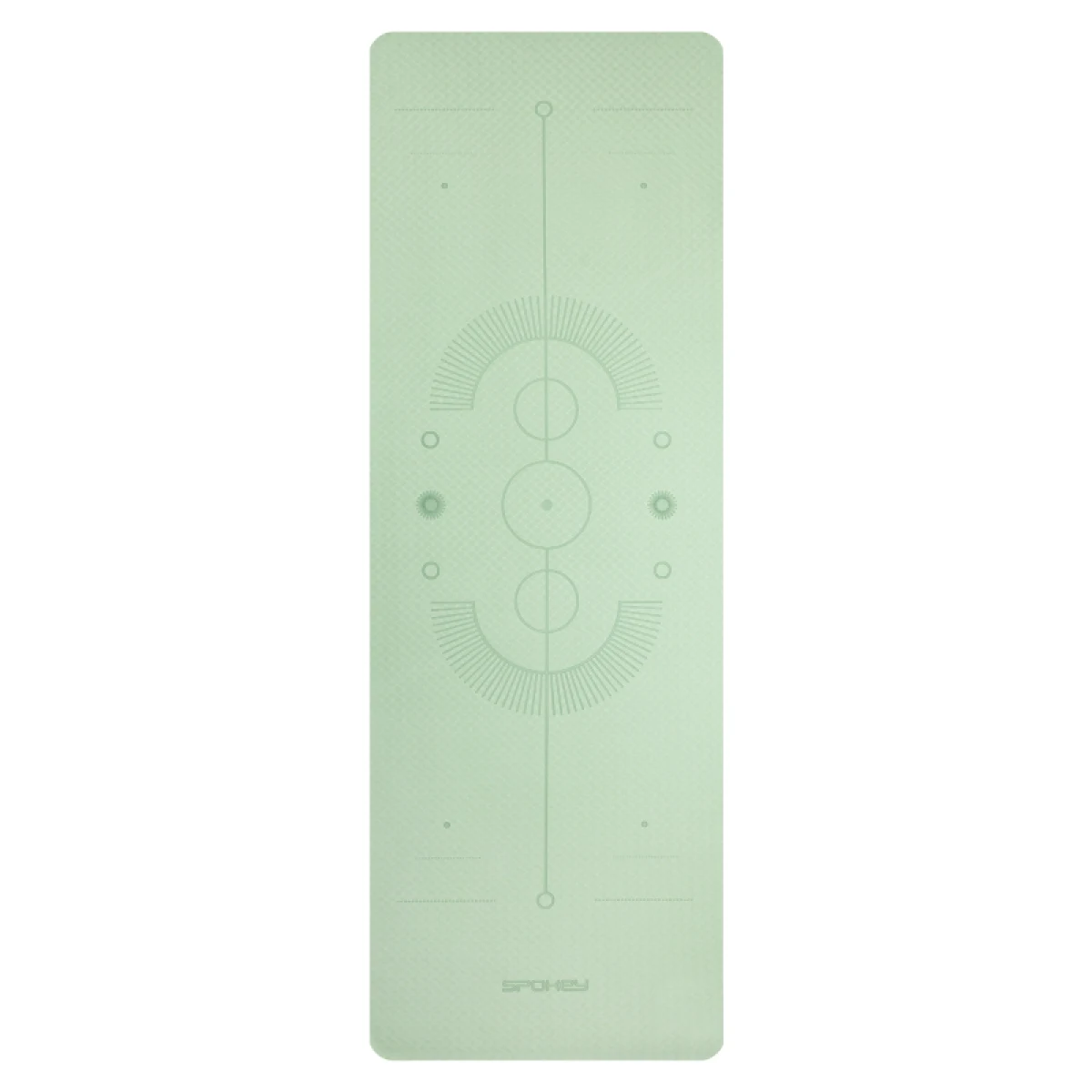 Fitnesz szőnyeg SPOKEY MANDALA mat 183 x 61 x 0,4 cm green · záber 3