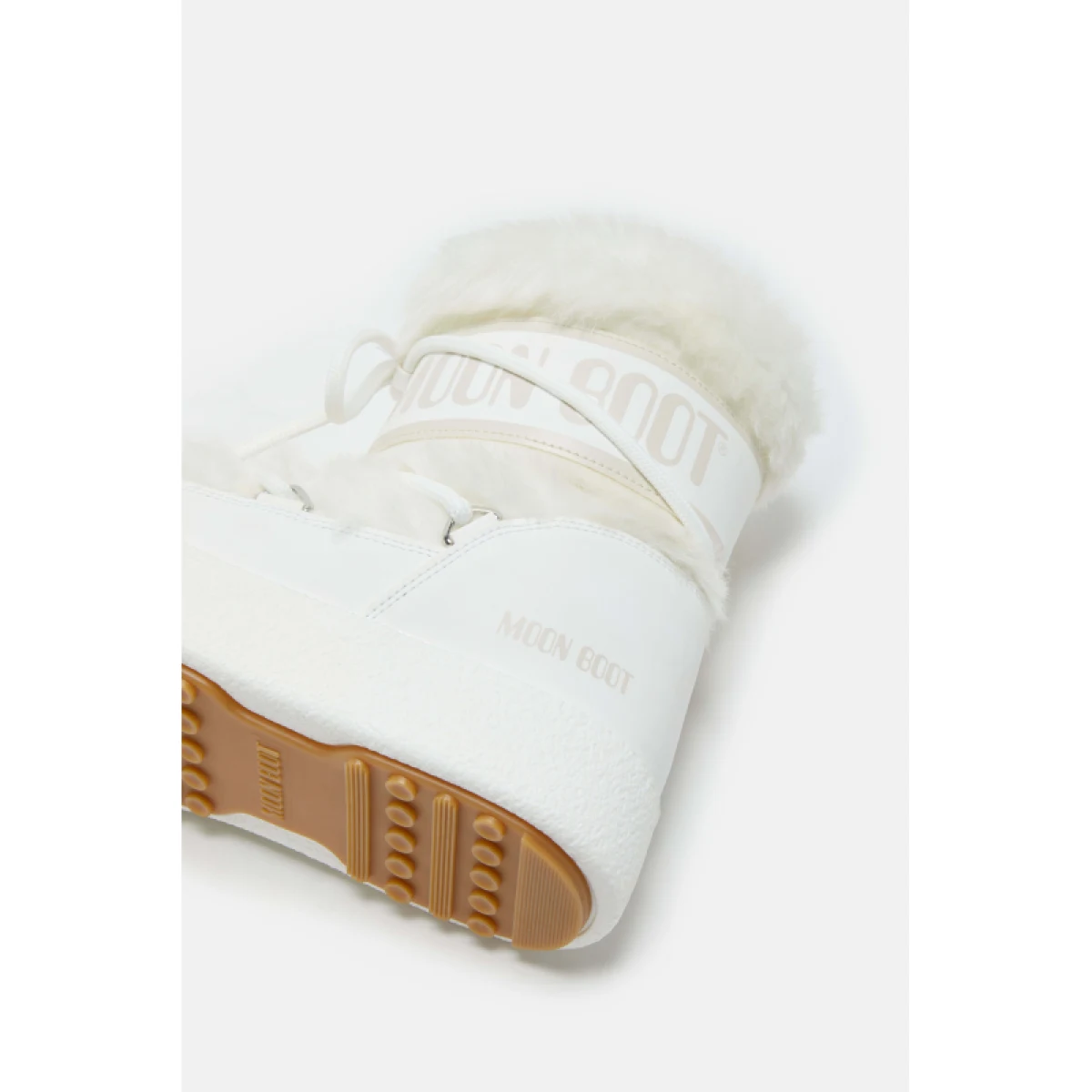 Női bokacsizmák télen MOON BOOT MB LTRACK FAUX FUR WP, A001 WHITE · záber 4