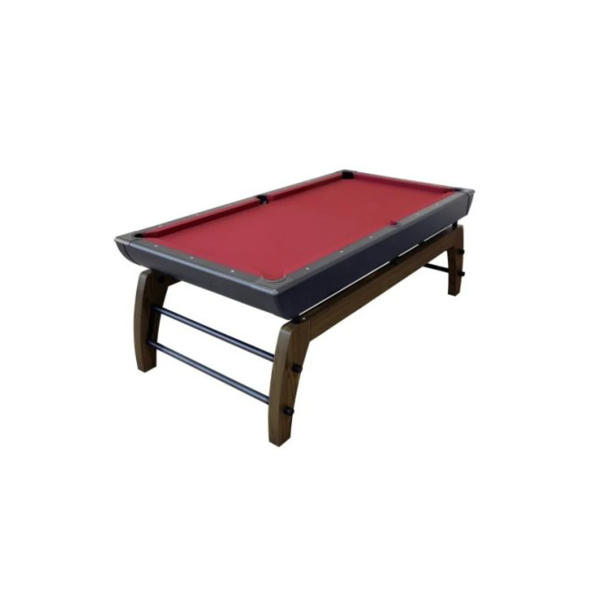 Montego biliárdasztal, pool, 7' méret., fekete-ezüst, fedőlap nélkül · záber 2