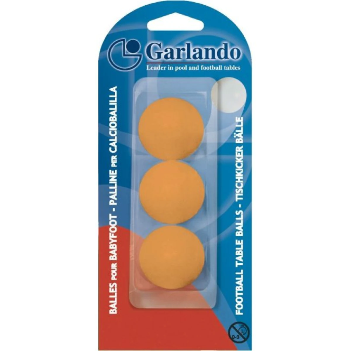 Garlando neon-narancssárga csocsógolyó · záber 2
