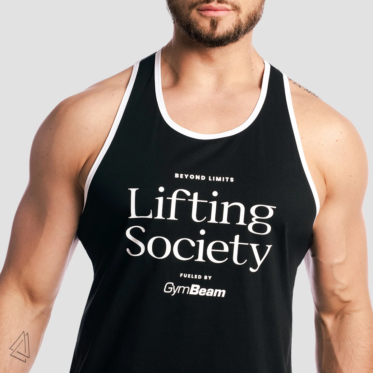 GymBeam Lifting Society Stringer Black · záber 4