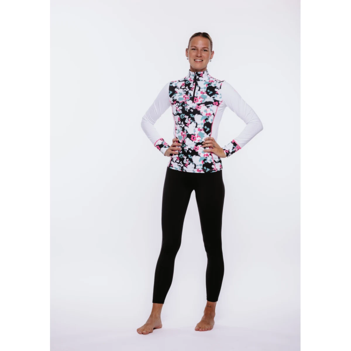 Női thermo bélelt leggings AUTHORITY WARMIE II pants W black · záber 3
