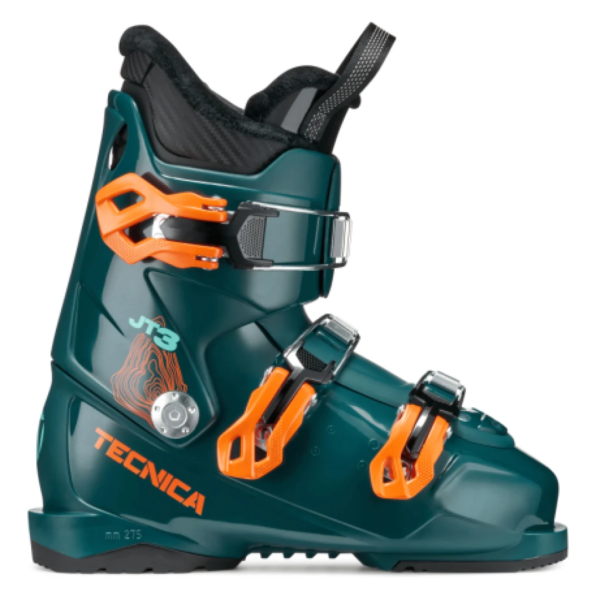 Junior sícipők lesiklópályára - on piste TECNICA JT 3, teal · záber 1