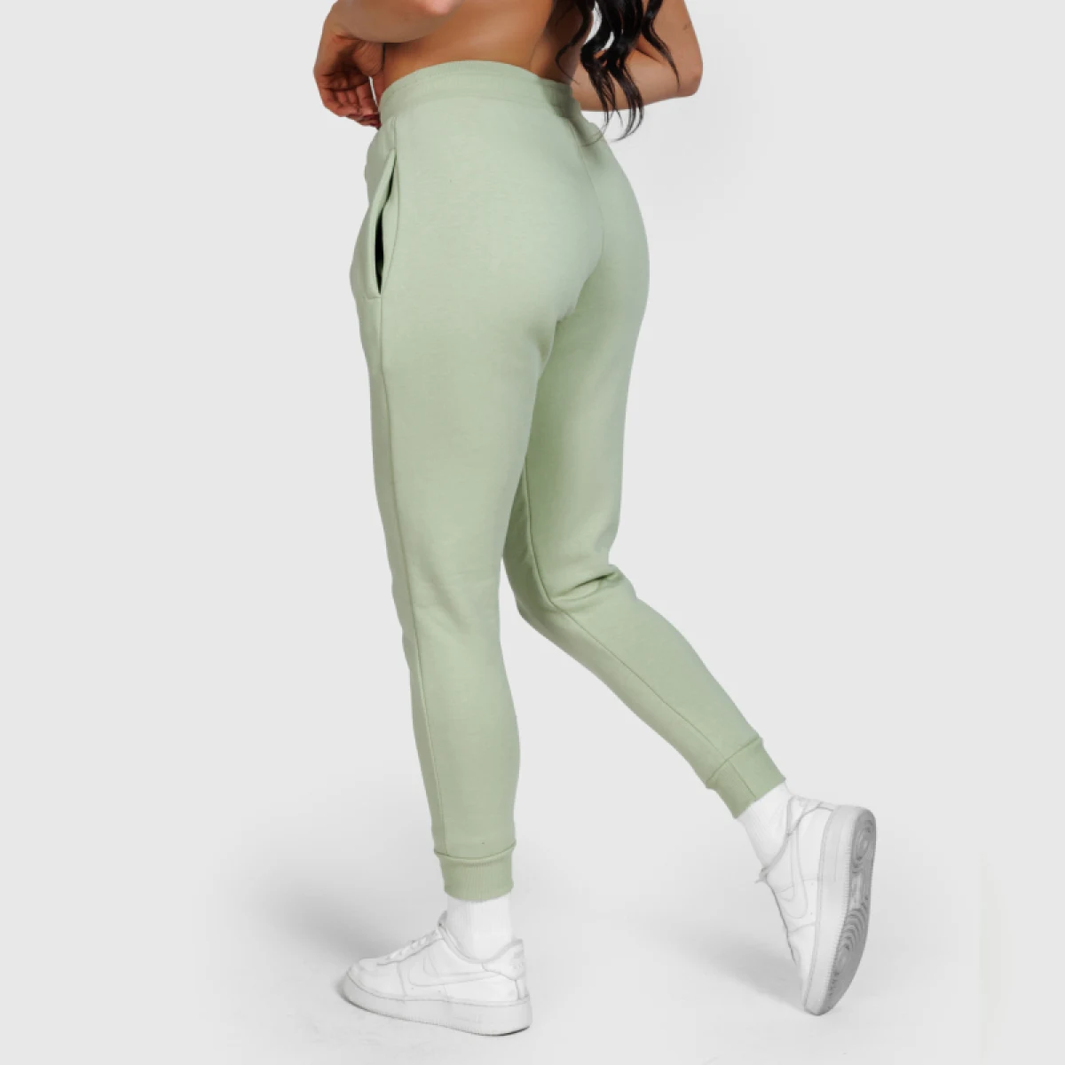 Női sportos melegítőnadrág Iron Aesthetics Comfy, zöld · záber 5