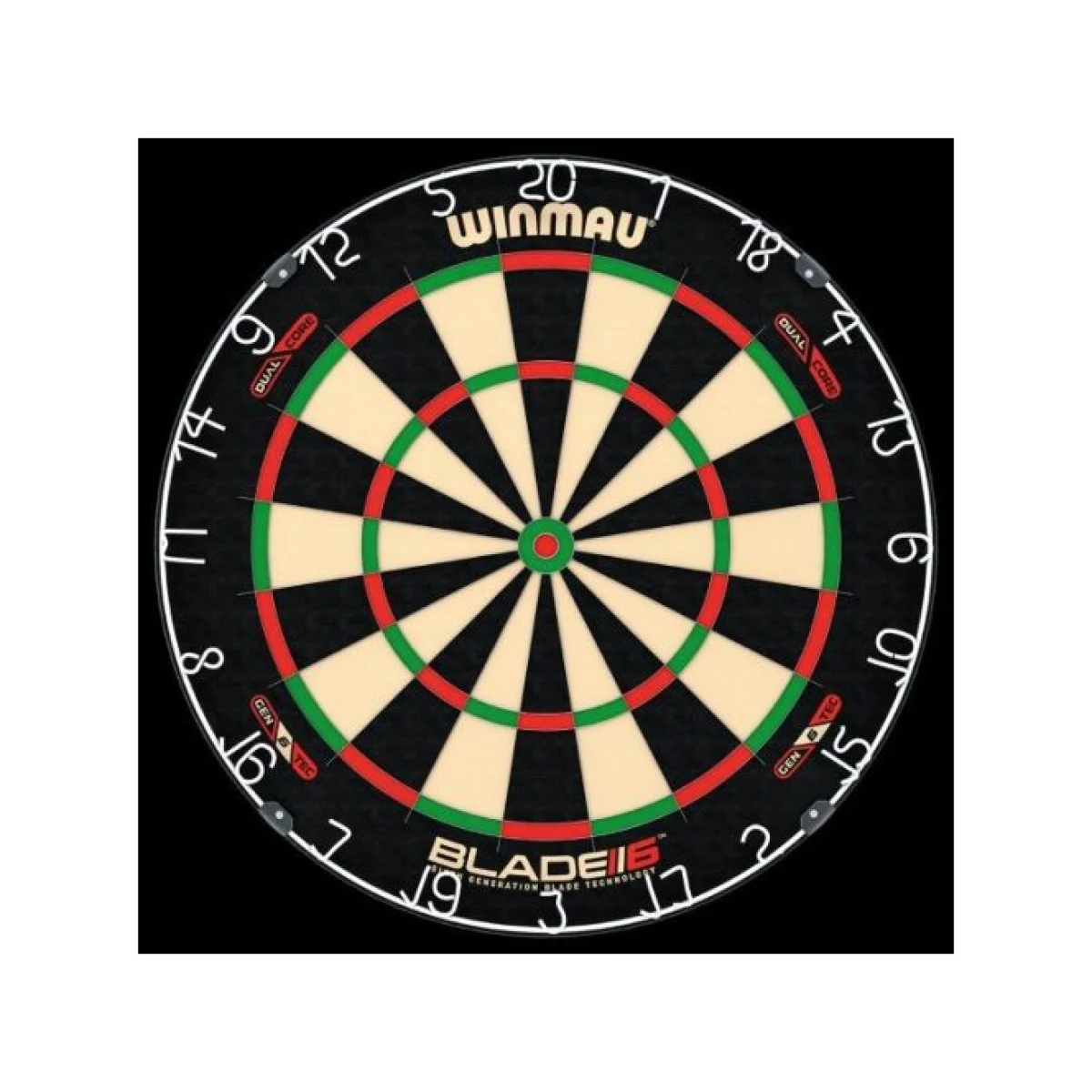 Winmau darts tábla, Blade 6 Dual Core, sisal · záber 2