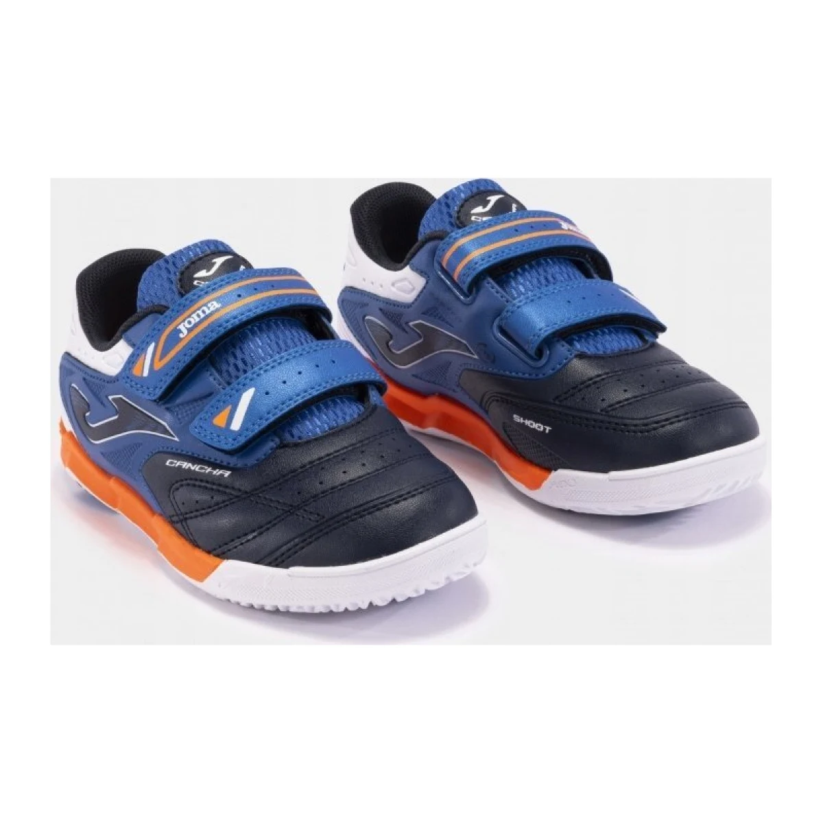 Fiú futballcipők terem JOMA Cancha 2403 K IC navy blue royal blue - Szín: modrá · záber 5