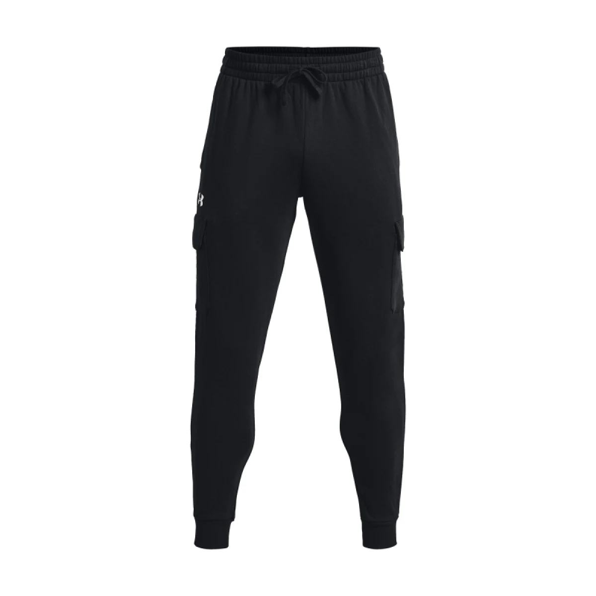 Férfi bélelt melegítőnadrágok UNDER ARMOUR UA Rival Fleece Cargo Jogger-BLK · záber 5