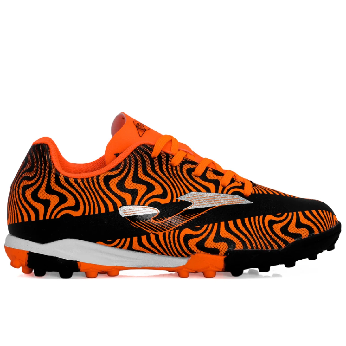 Fiú focicipők turf JOMA Evolution 2501 Jr TF black orange · záber 2